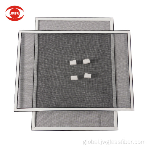 Screen Window Aluminum Frame Retractable Slide Mosquito Screen Window Supplier